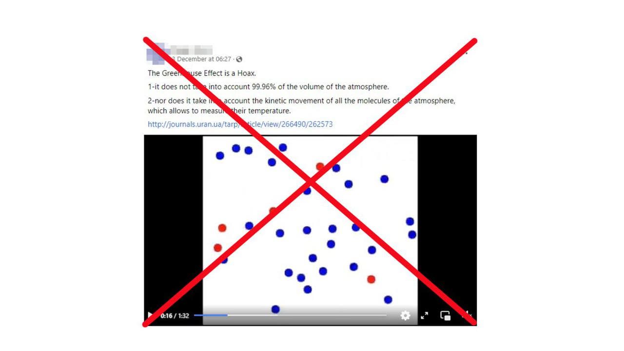 A screenshot of the Facebook post