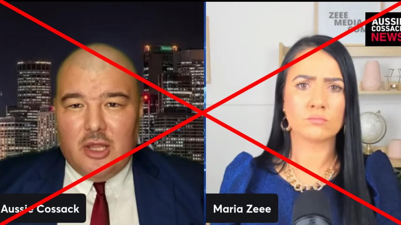 A screenshot of the Facebook video.