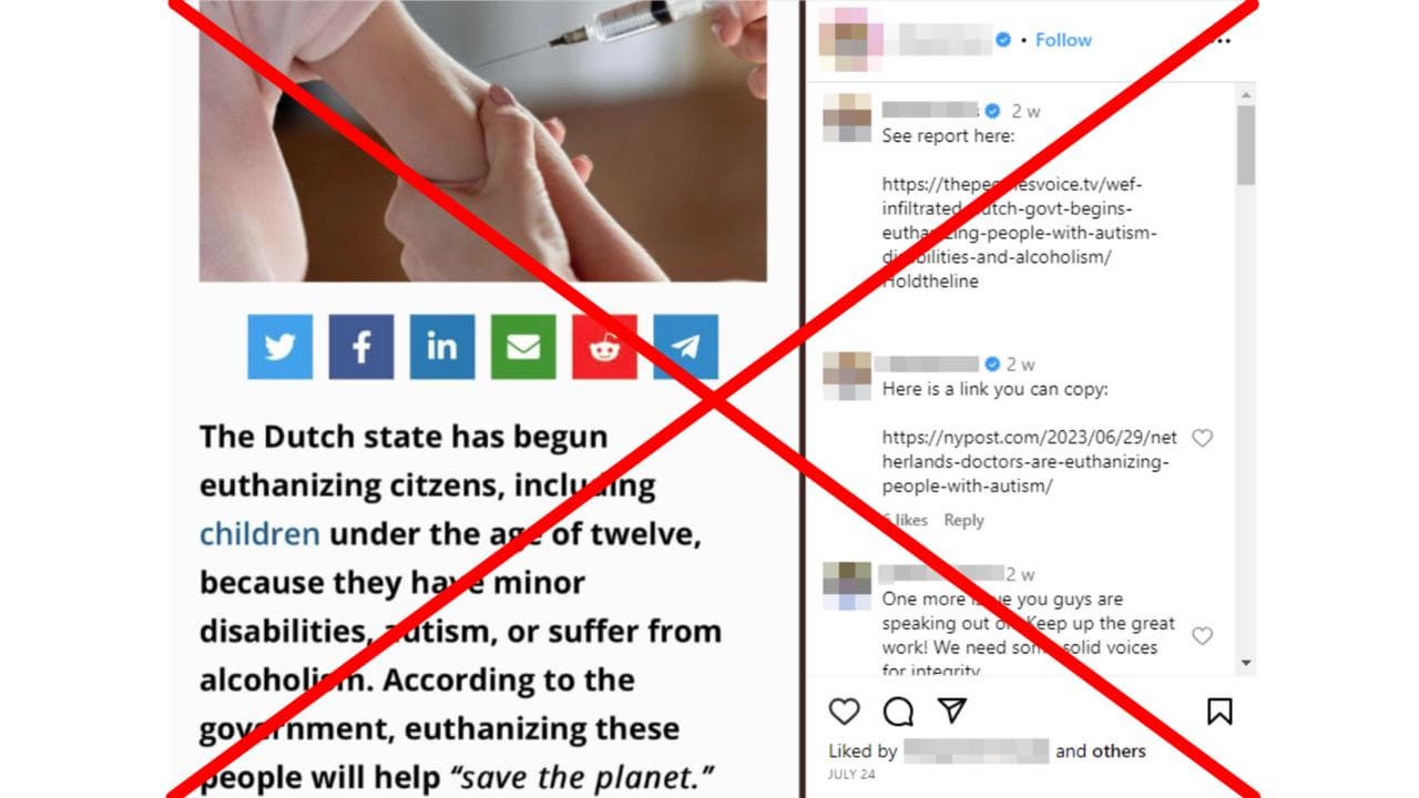 A screenshot of the Instagram post.