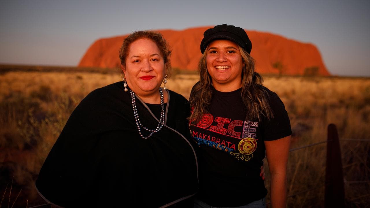 Megan Davis (Left) and niece Allira Davis