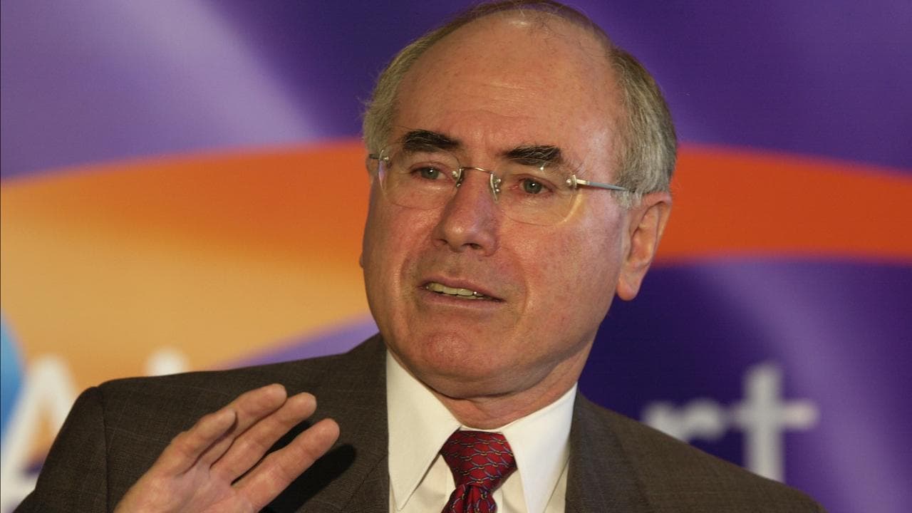 Prime Minister John Howard in 1999 (file image)