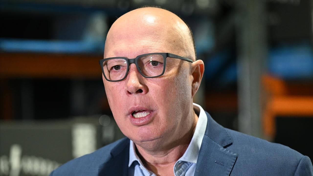 Opposition Leader Peter Dutton (file image)