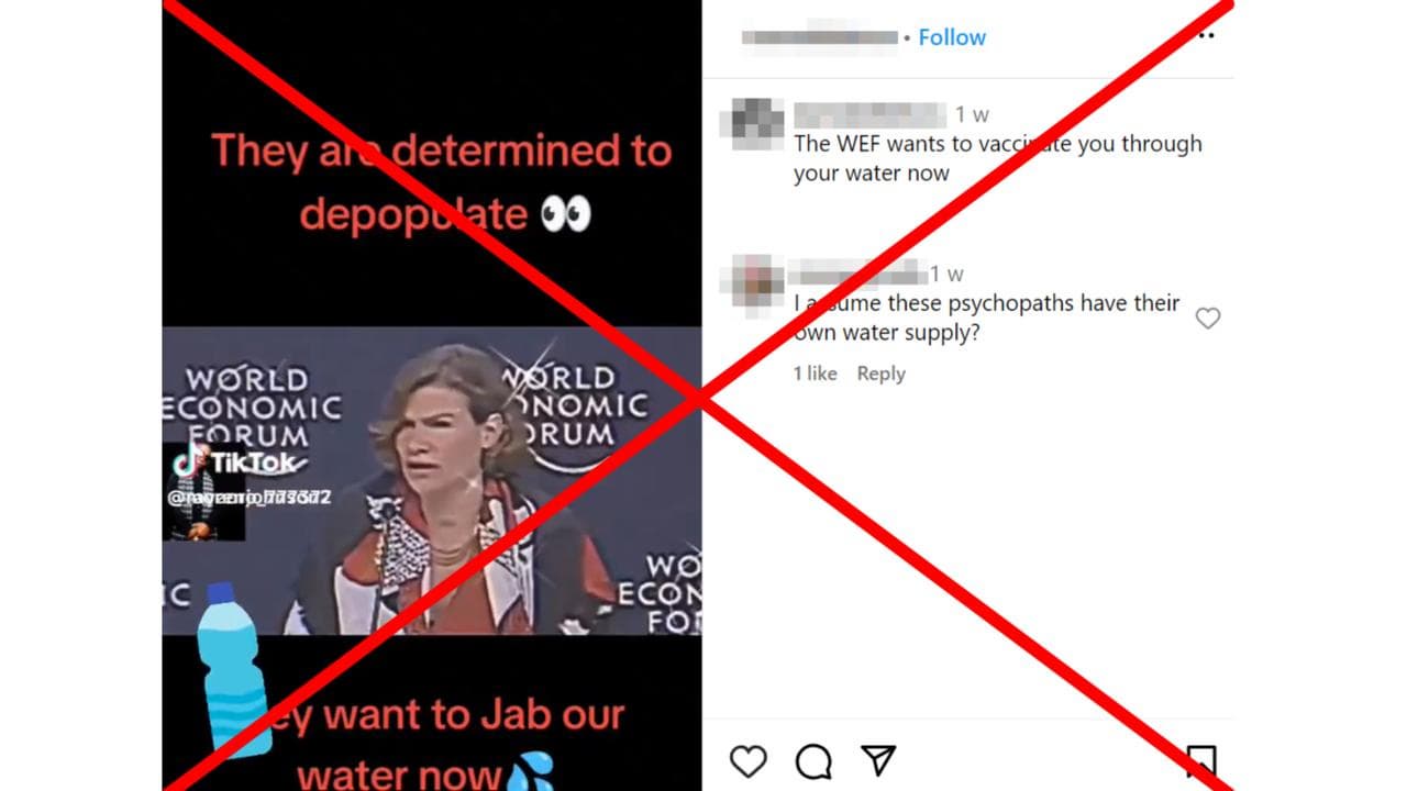 A screenshot of the Instagram post.