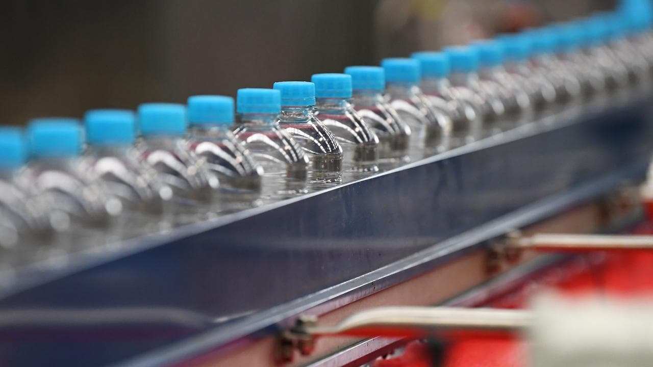 Bottles of water (file image)