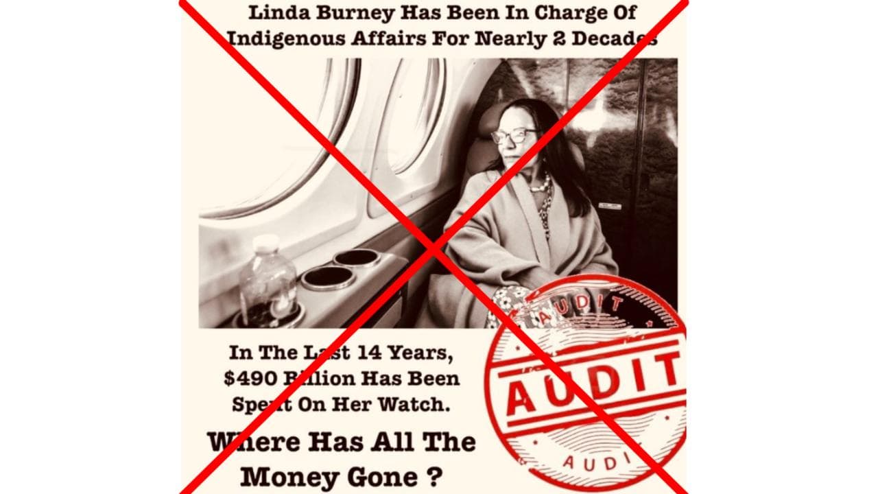 A screenshot of the viral image.