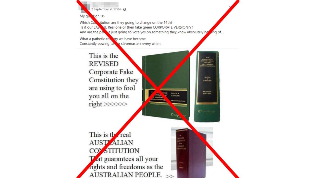 A screenshot from one of the Facebook posts.