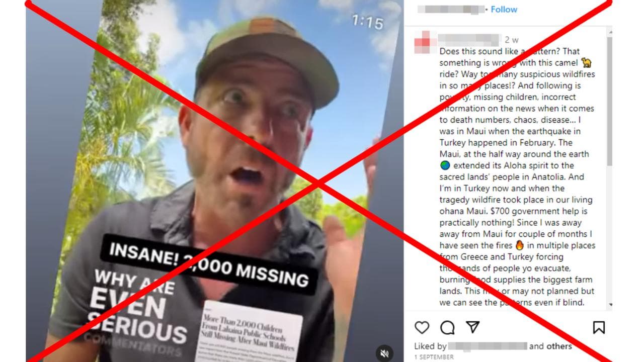 A screenshot of an Instagram post.