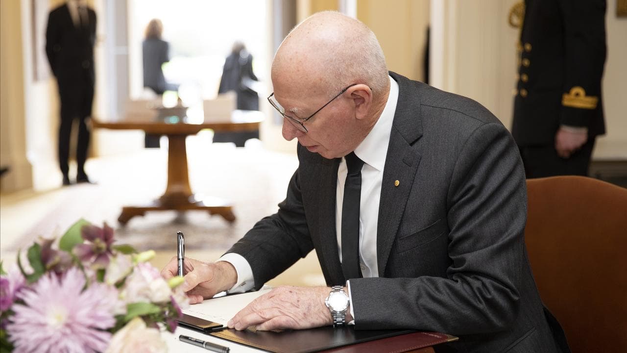 Governor-General David Hurley (file image)