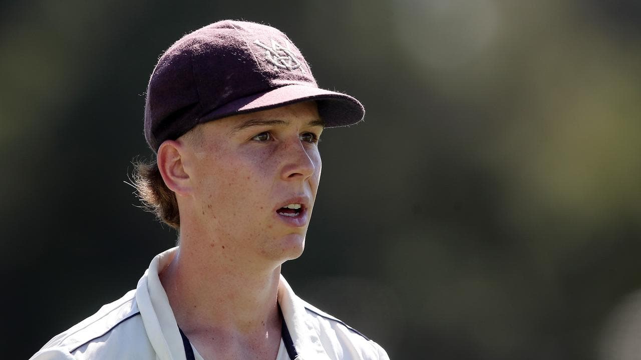 Victoria's nightwatchman Mitchell Perry.