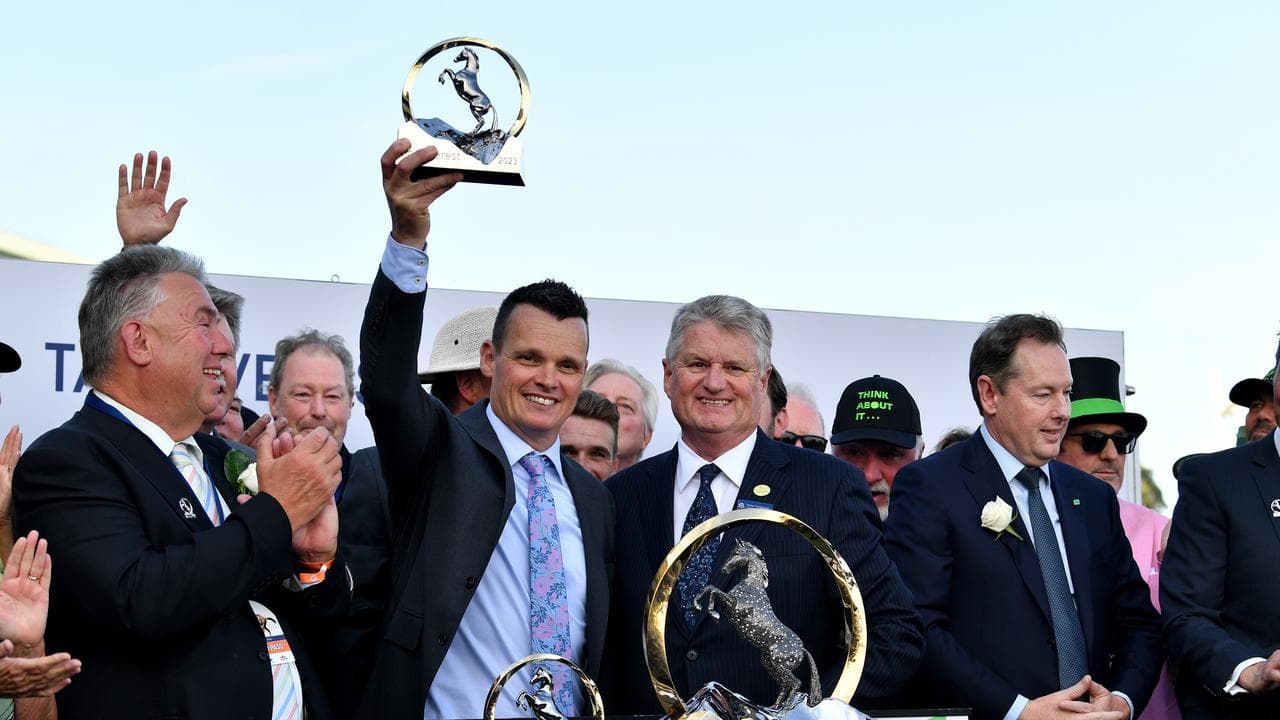 Joe Pride, trainer of The Everest winner Think About It.