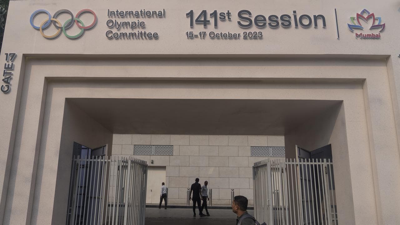 IOC meeting building exterior.