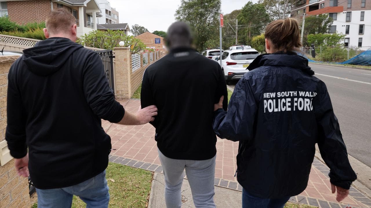 Police arrest a suspect