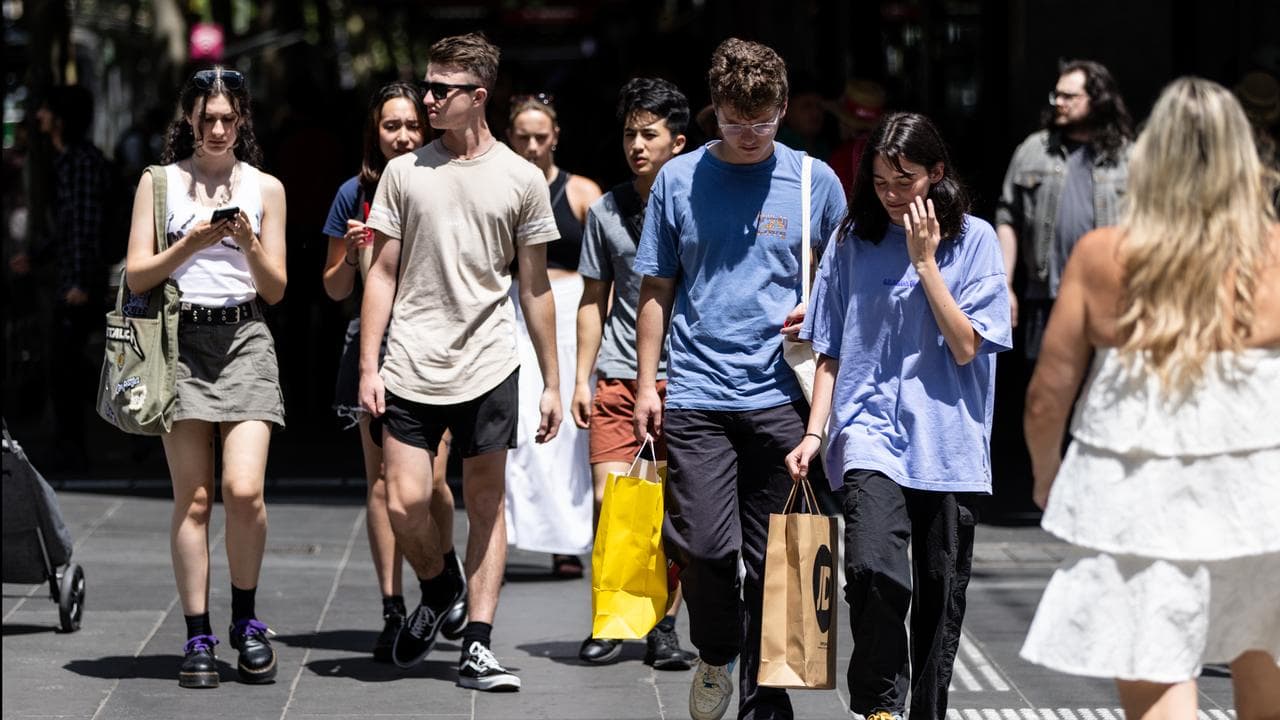 Melbourne shoppers