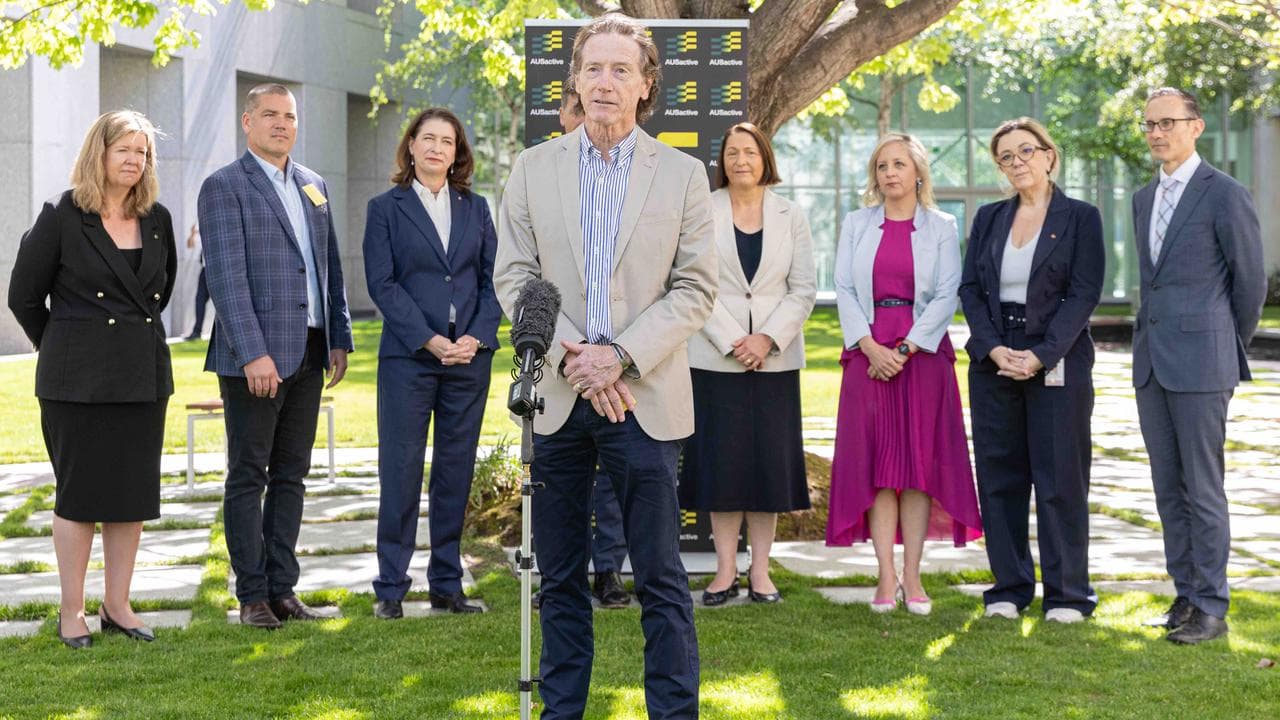 AUSactive CEO Barrie McElvish at Parliament House