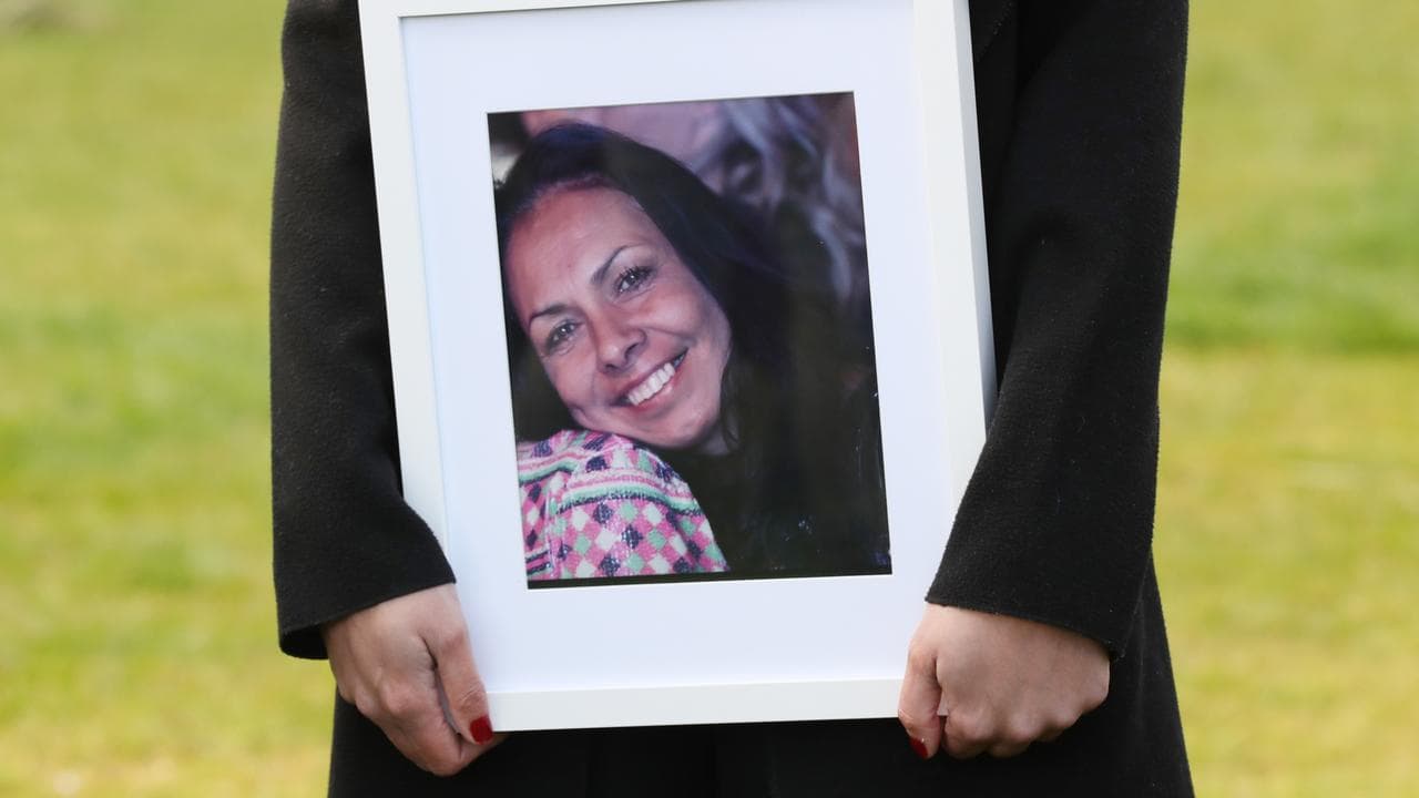 A framed photo of Tanya Day (file image)