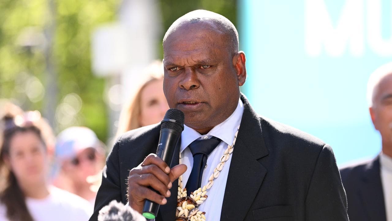 Pabai Pabai speaks at the Federal Court