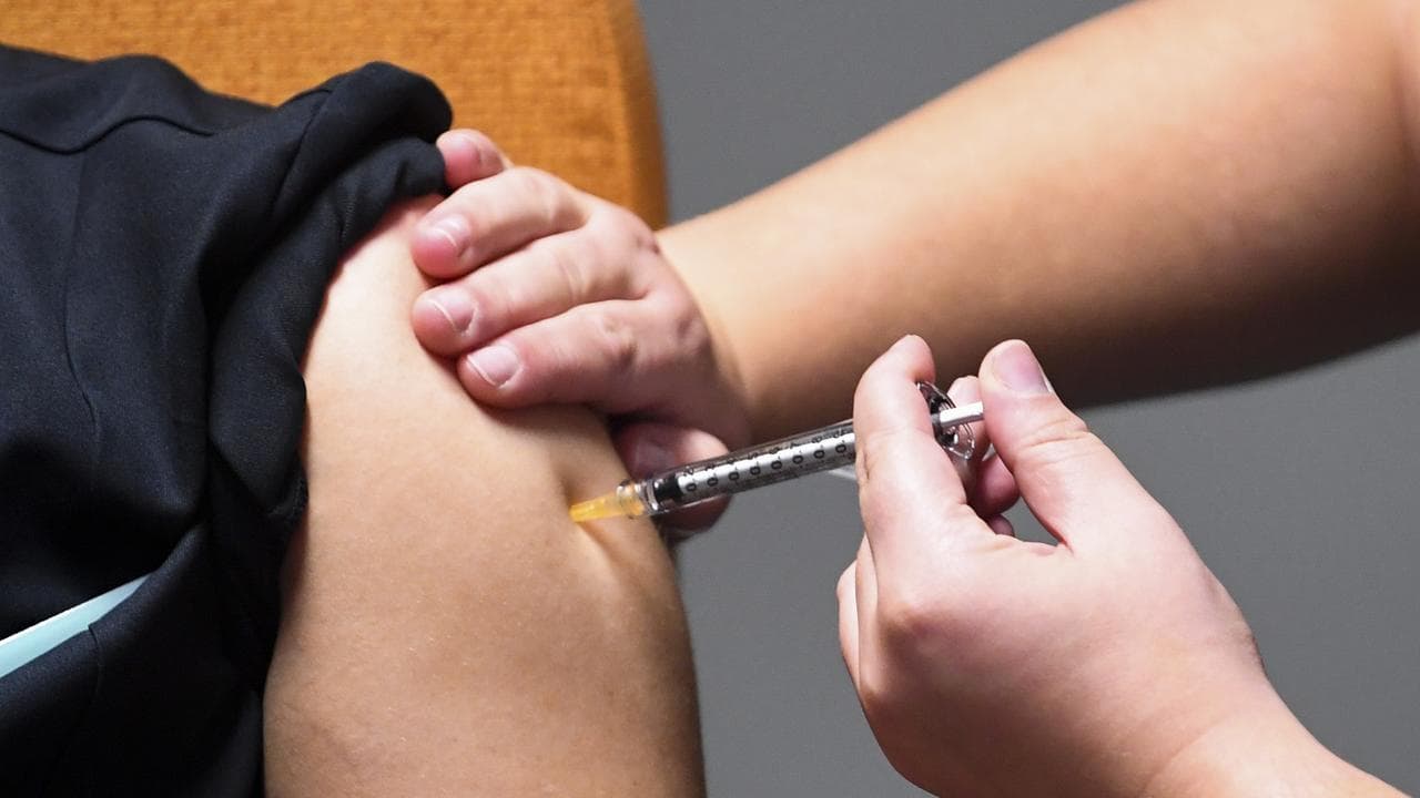 A person received a Pfizer COVID-19 vaccine (file image)