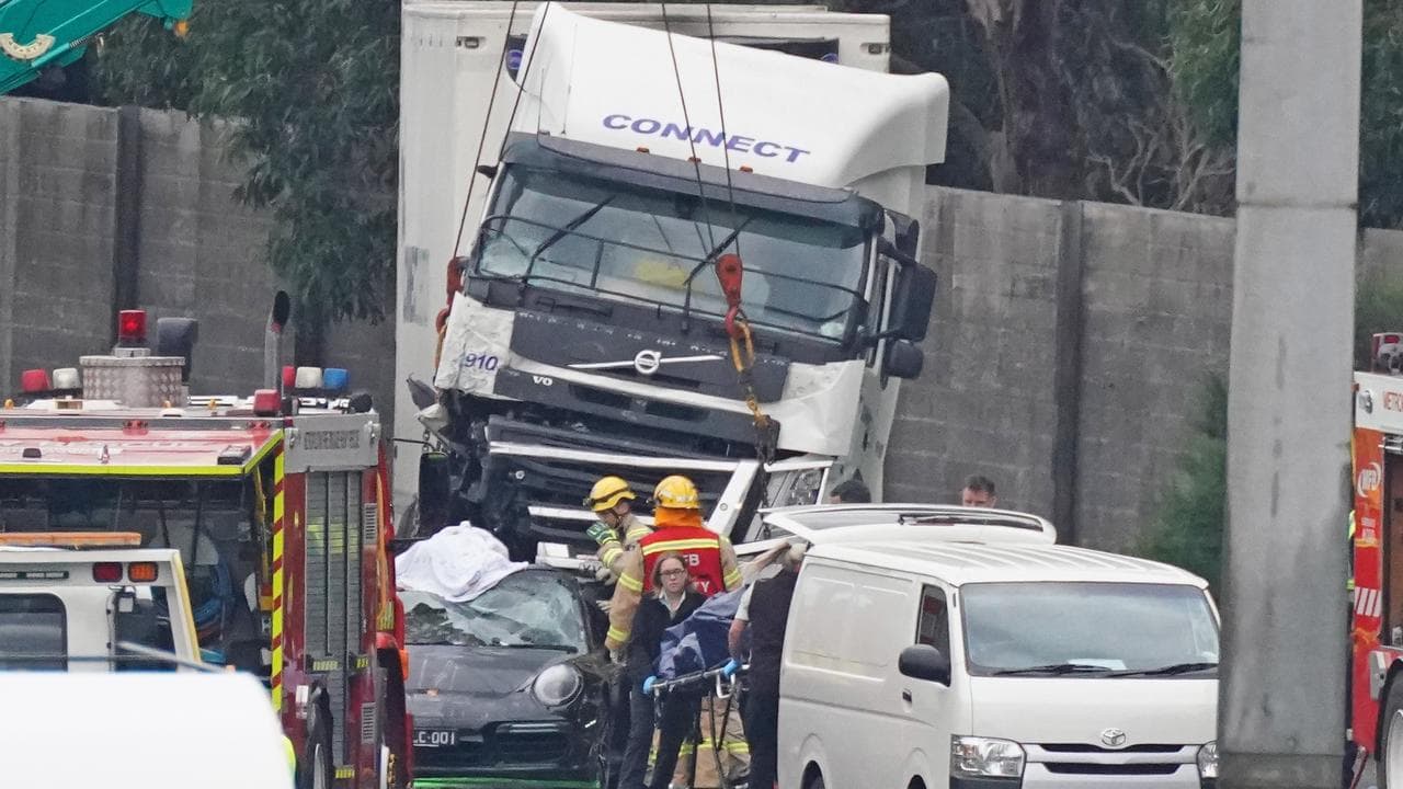 Scene of the fatal truck crash (file image)