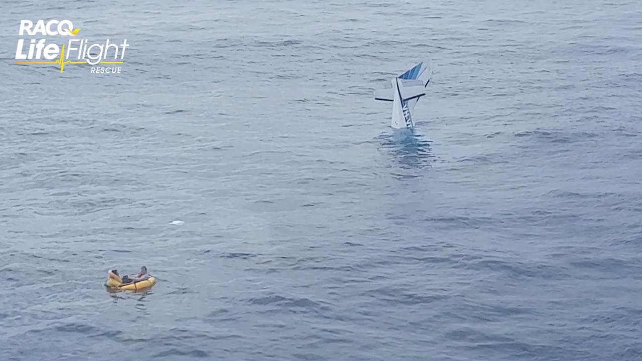 LIGHT PLANE CRASH RESCUE SUNSHINE COAST