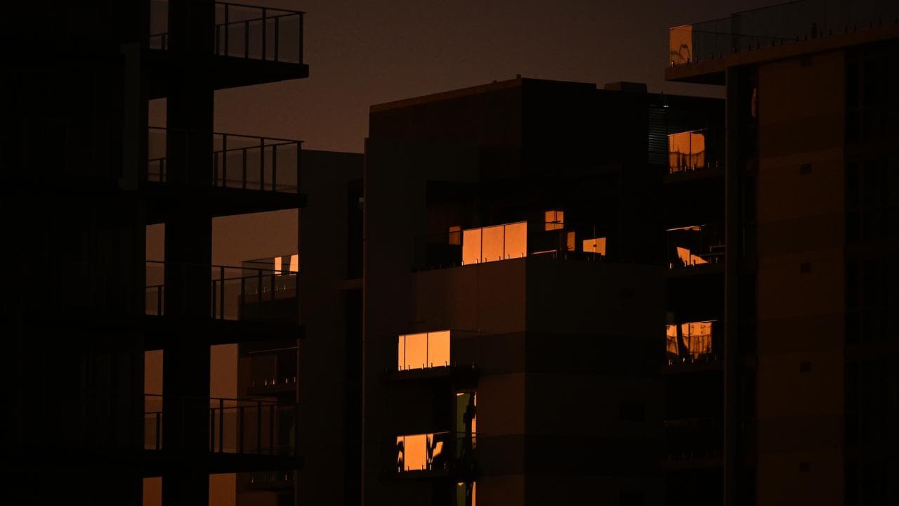 A file photo of an apartment building