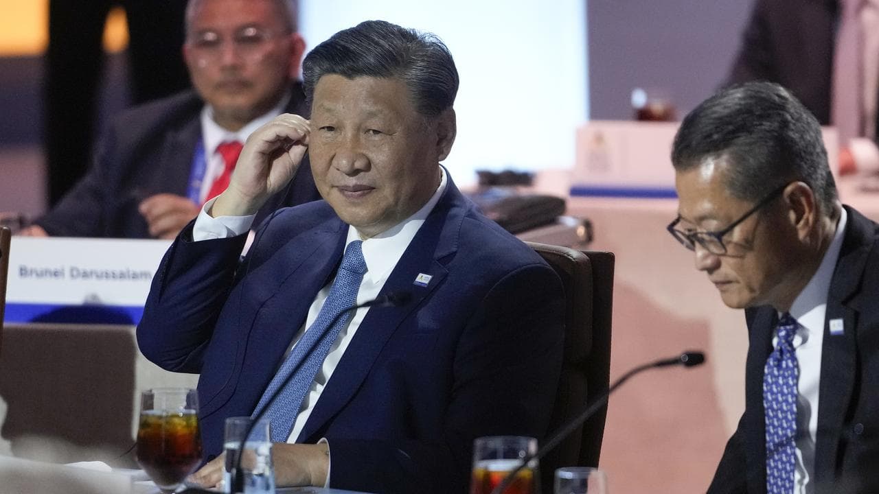 China's President Xi Jinping at the  APEC summit