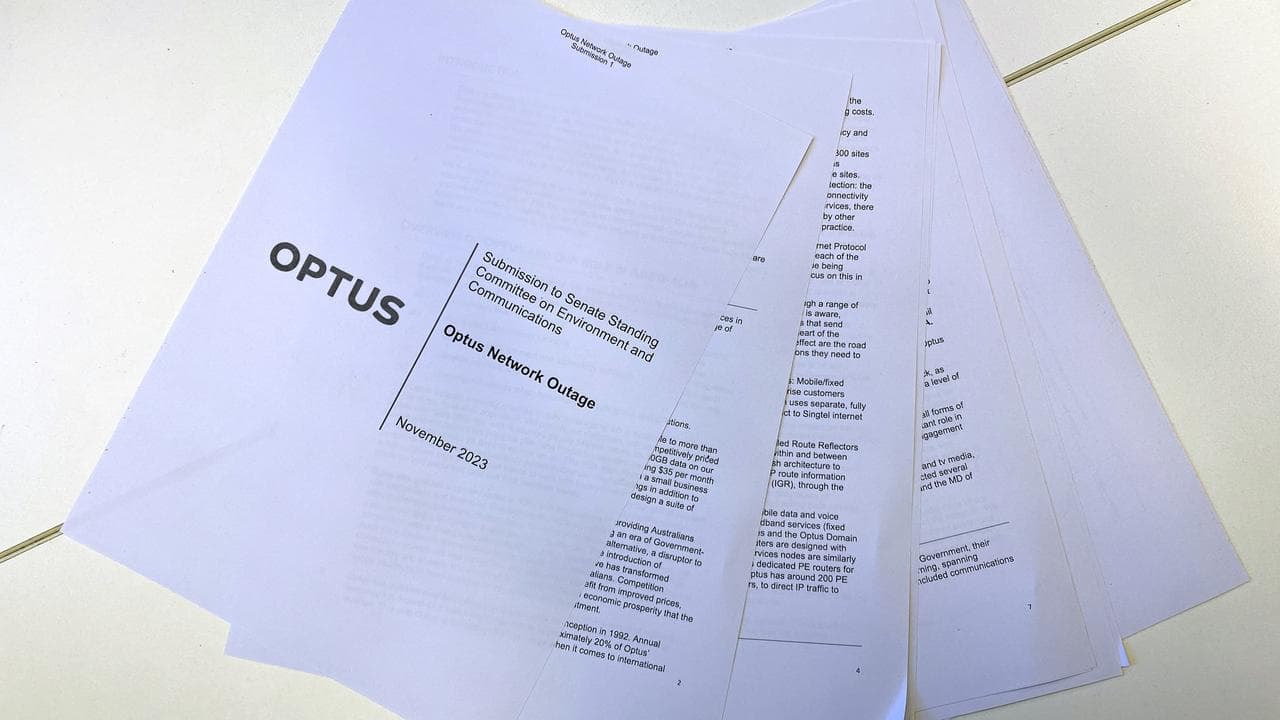 A copy of the Optus submission