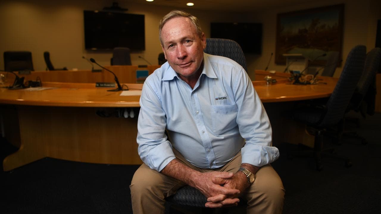 Western Downs Regional Council Mayor Paul McVeigh