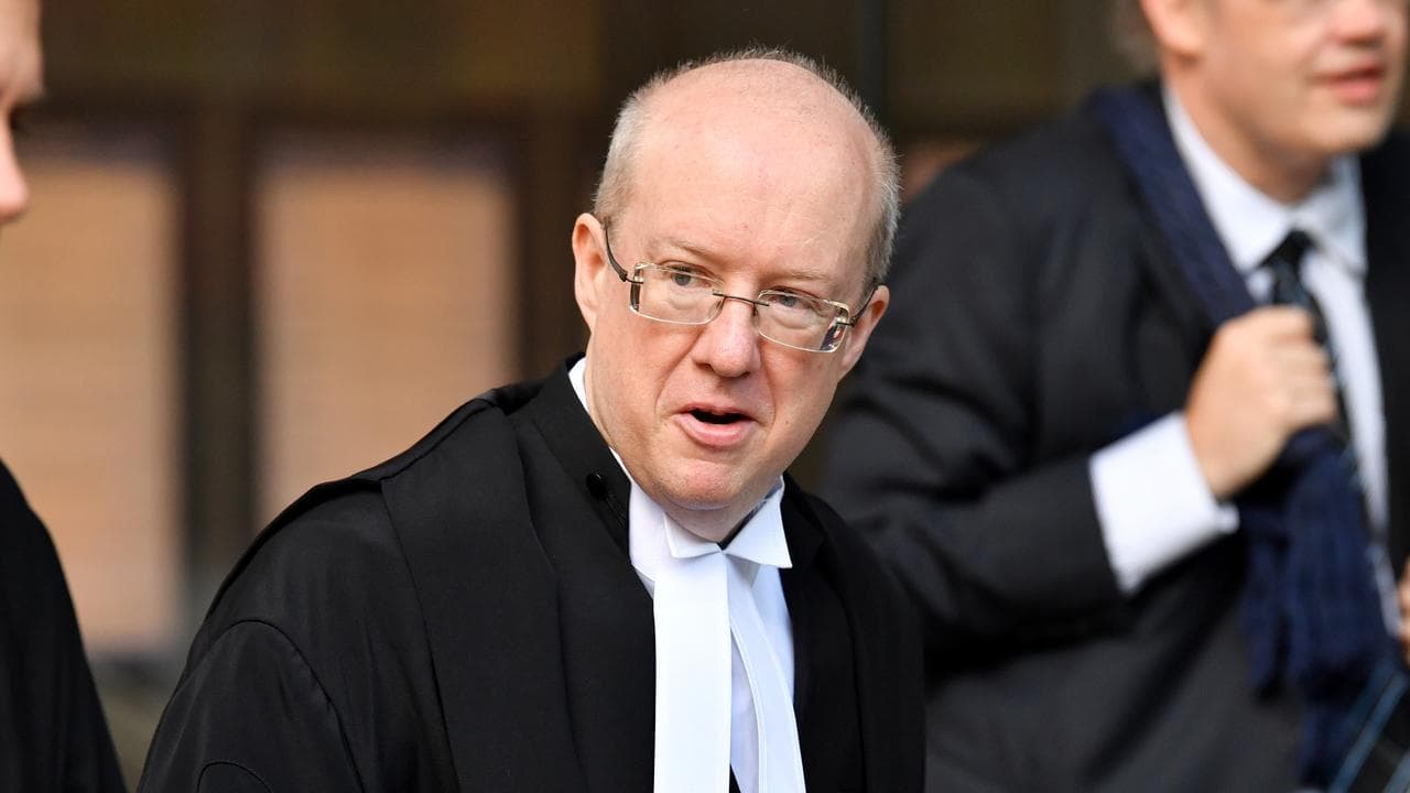 Matthew Richardson, barrister for Bruce Lehrmann