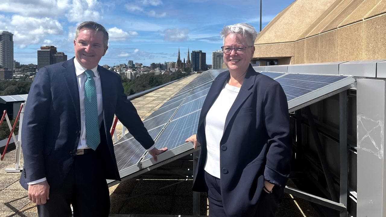 Energy Minister Chris Bowen and NSW Energy Minister Penny Sharpe