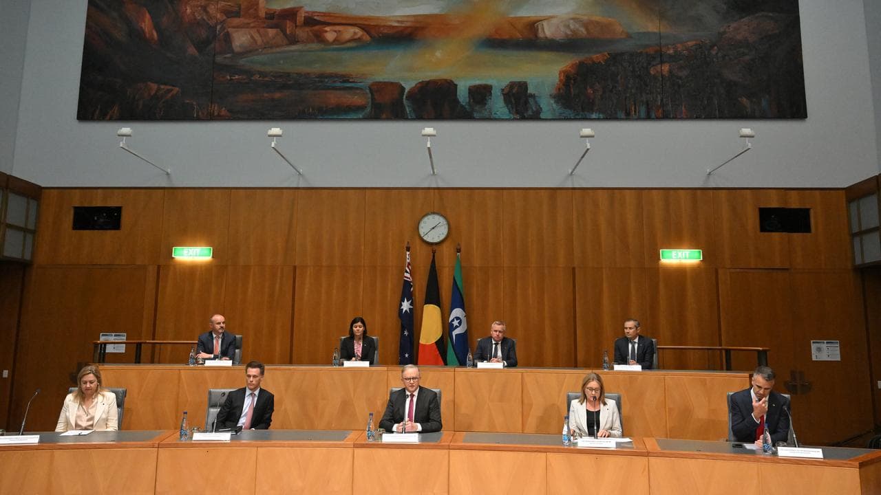 State and territory leaders with Prime Minister Anthony Albanese