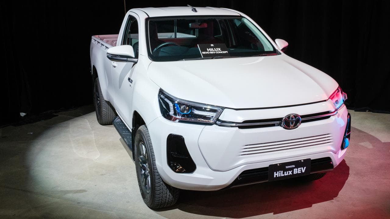 Toyota's prototype electric ute