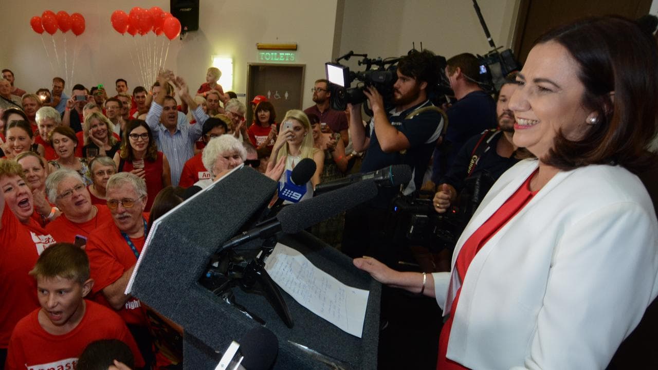 Queensland Premier Annastacia Palaszczuk