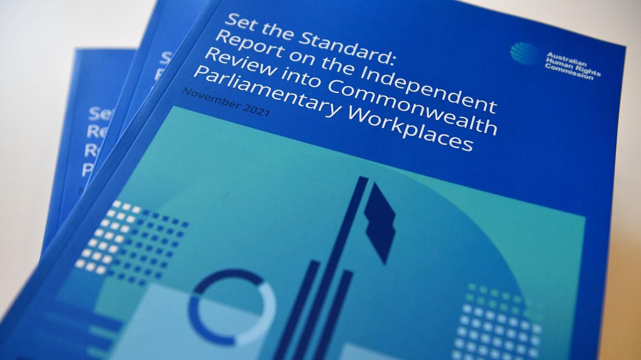 The Set the Standard report by Kate Jenkins