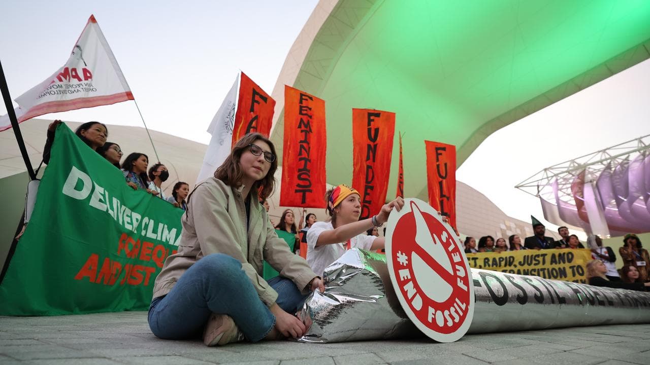 COP28 protest