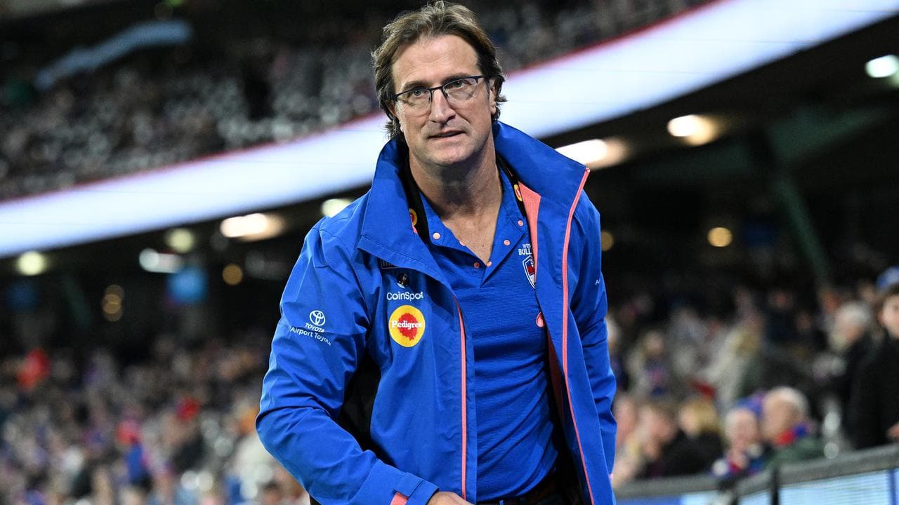Western Bulldogs head coach Luke Beveridge