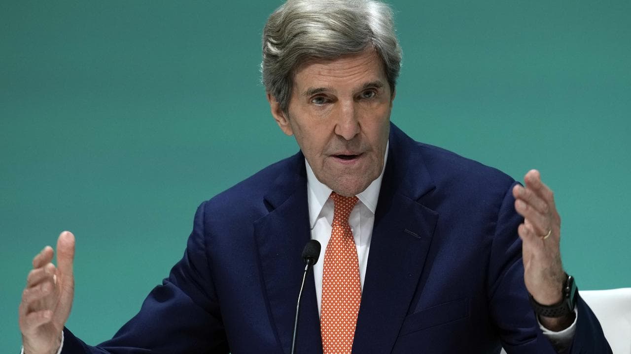 John Kerry, US special presidential envoy for climate, at COP28