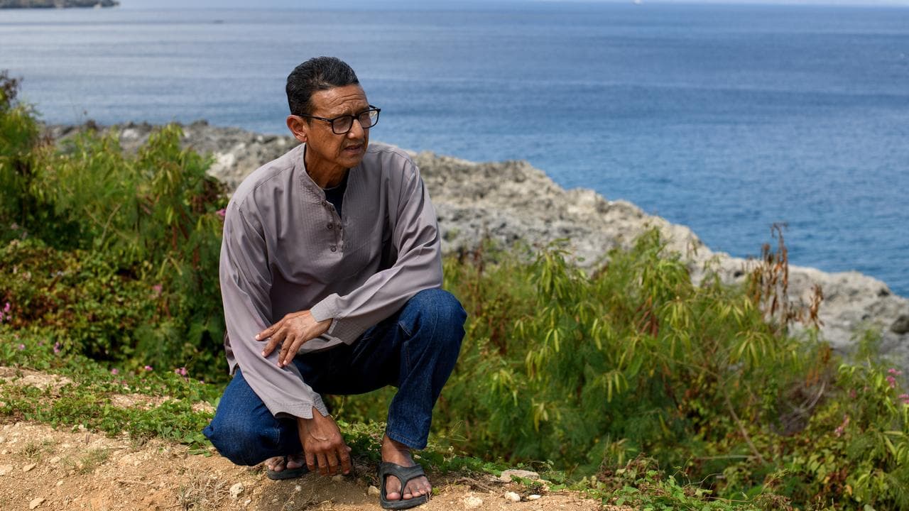 Christmas Island resident Zainal Abdul Majid.