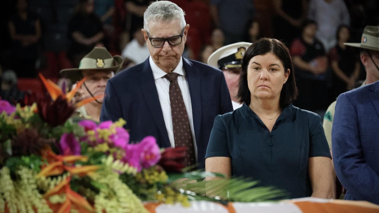 Dr Bush-Blanasi funeral 