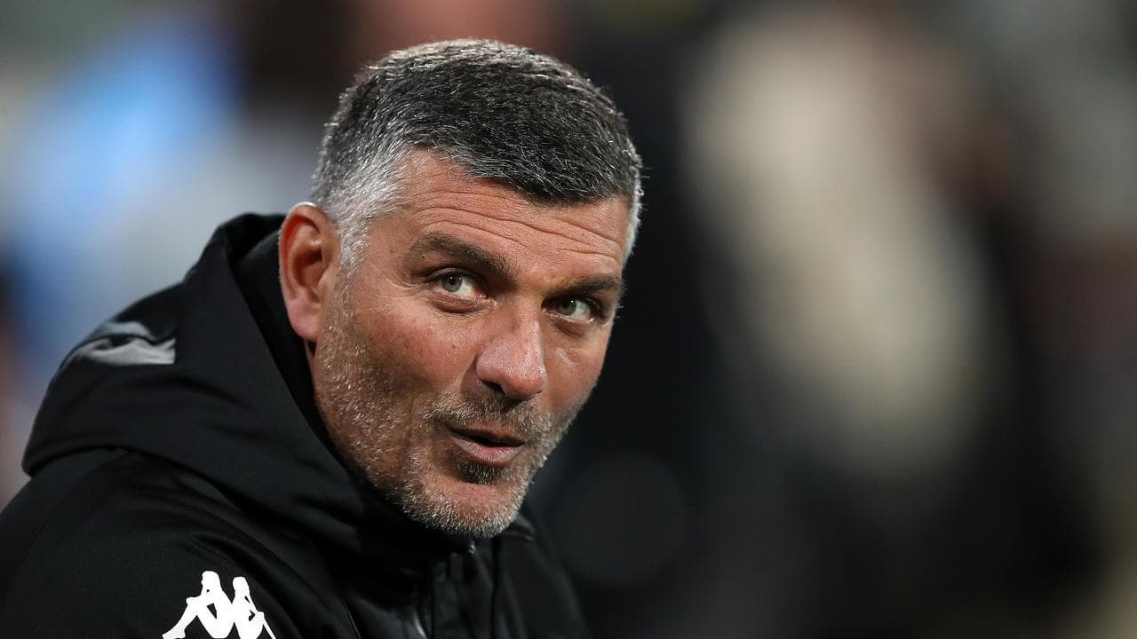 Western United coach John Aloisi. 