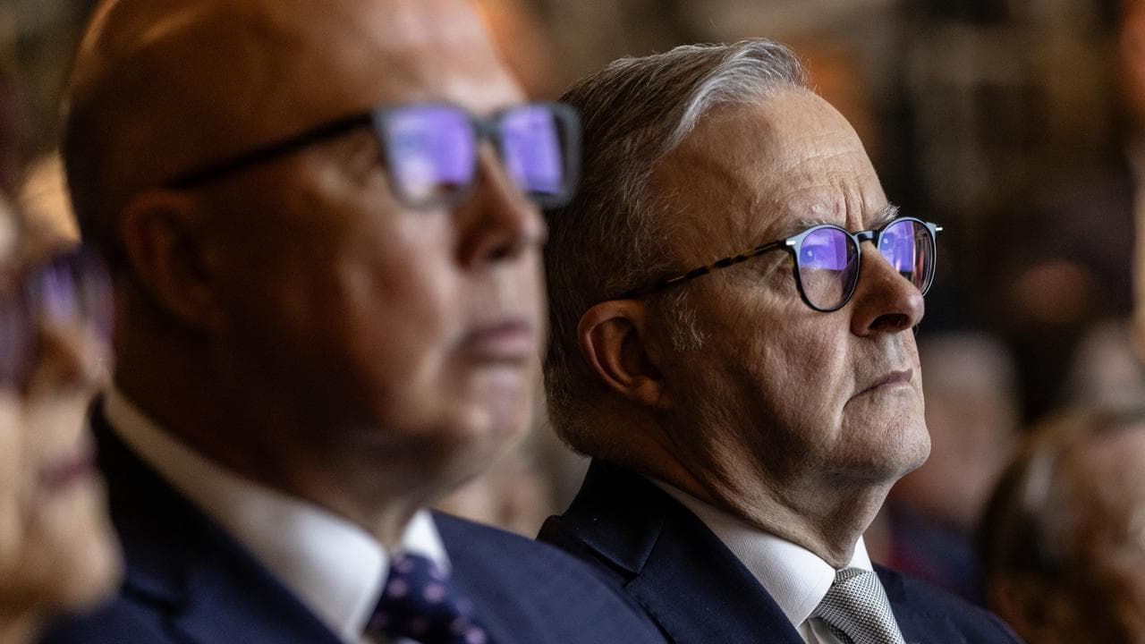 Peter Dutton and Anthony Albanese.