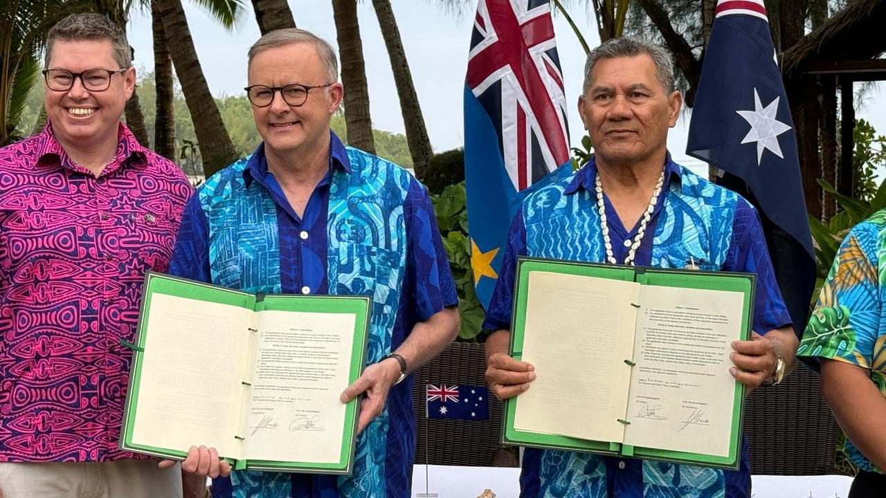 Anthony Albanese Tuvalu
