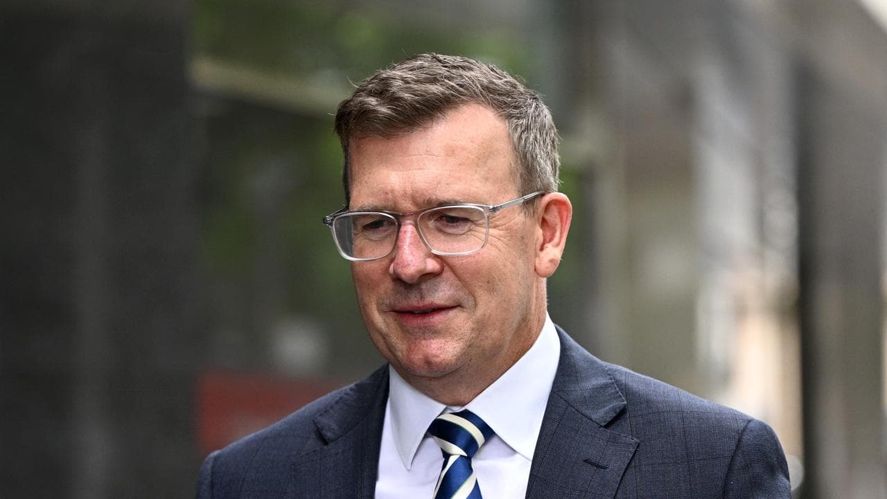 Alan Tudge outside court (file image)