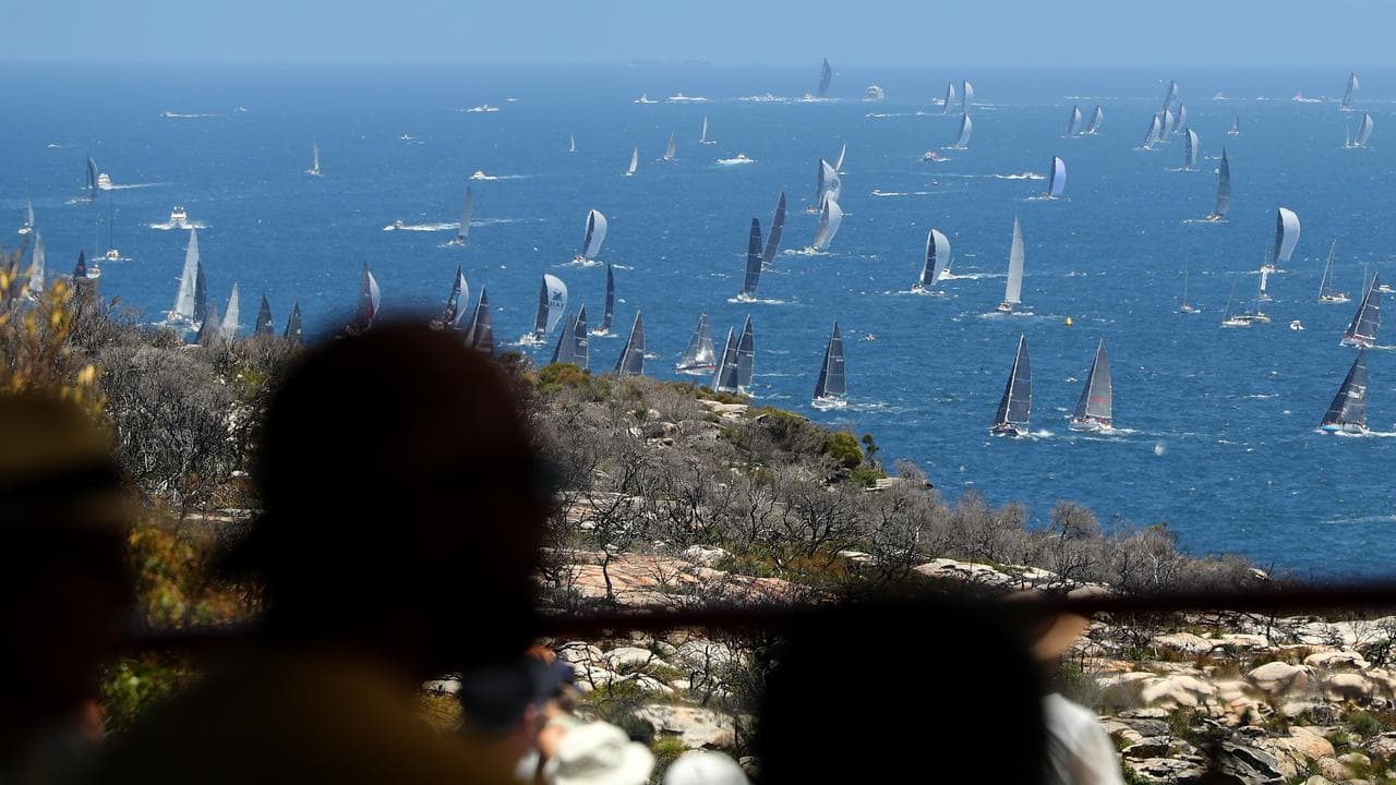 start of the 2023 Sydney to Hobart