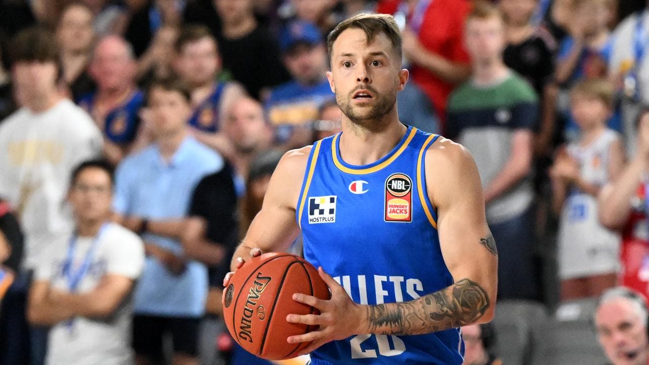 Brisbane Bullets player Nathan Sobey.