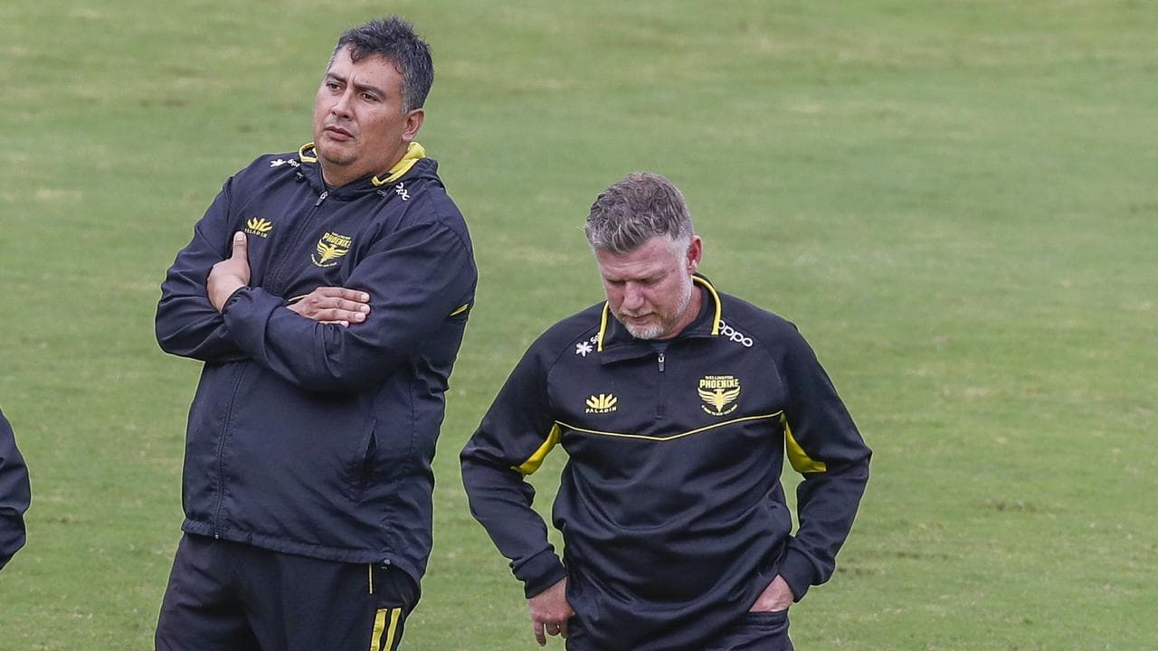 Giancarlo Italiano (left) and Ufuk Talay (right) at Wellington.