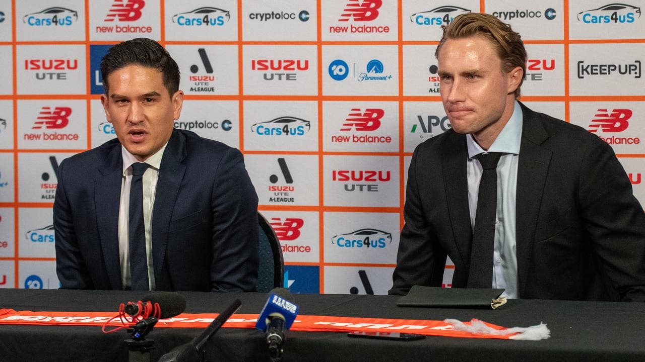 Kaz Patafta (left) and COO Zac Anderson.