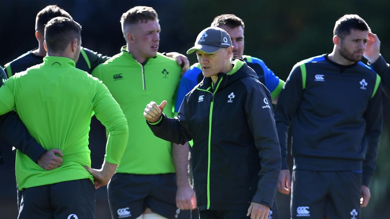 Joe Schmidt during his time as Ireland coach. 