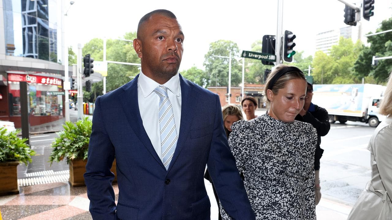 Kurtley Beale arrives at court (file image)