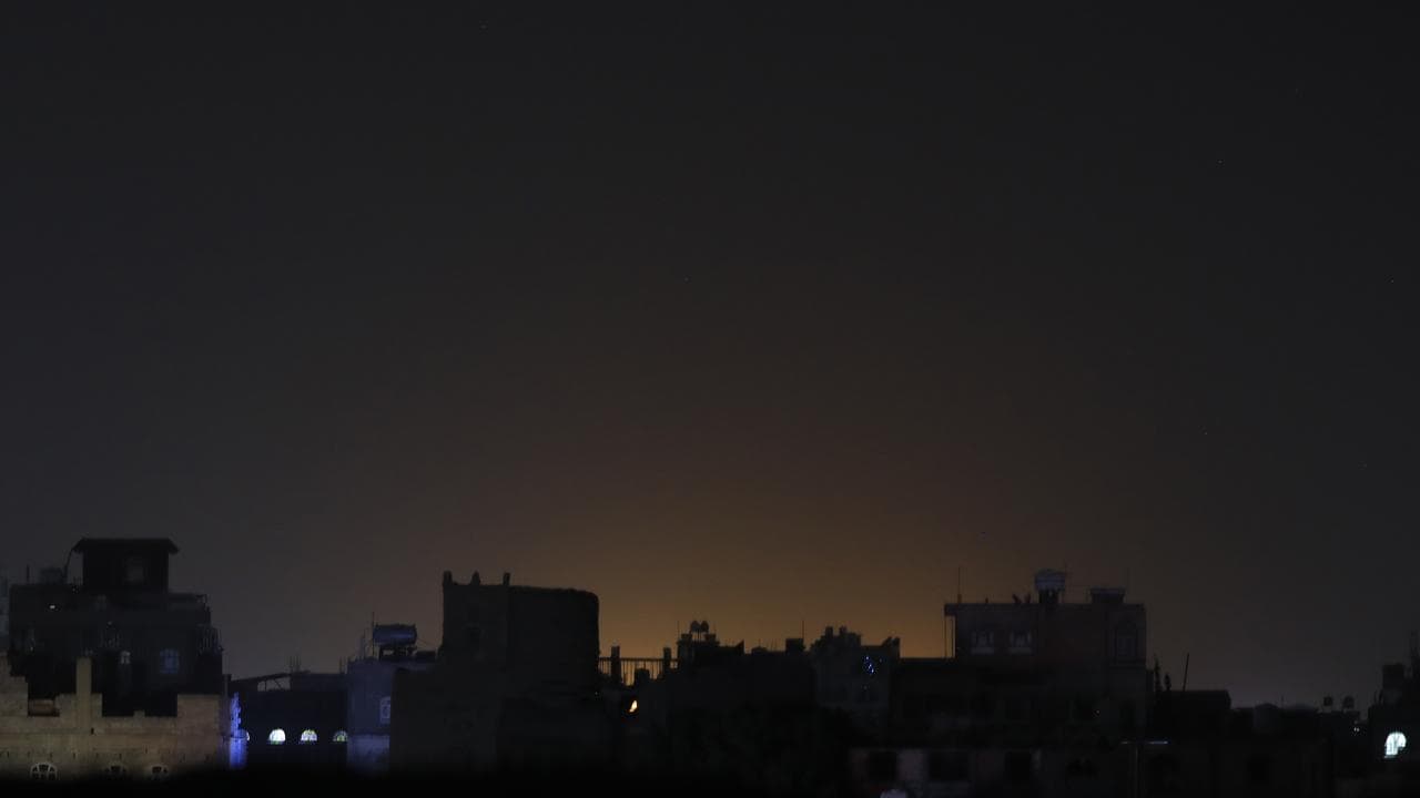 Site in Yemen capital hit by foreign air strikes