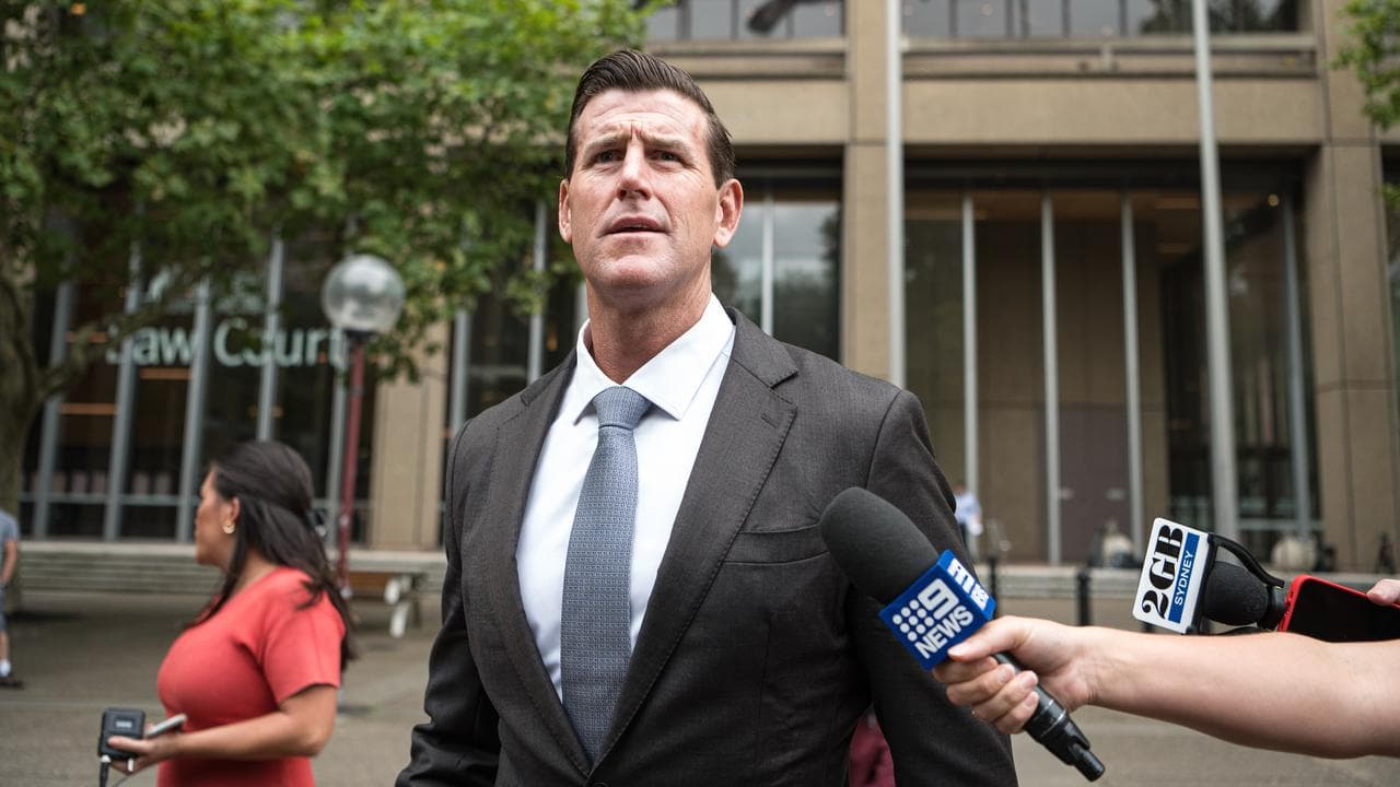 Ben Roberts-Smith departs the Federal Court of Australia